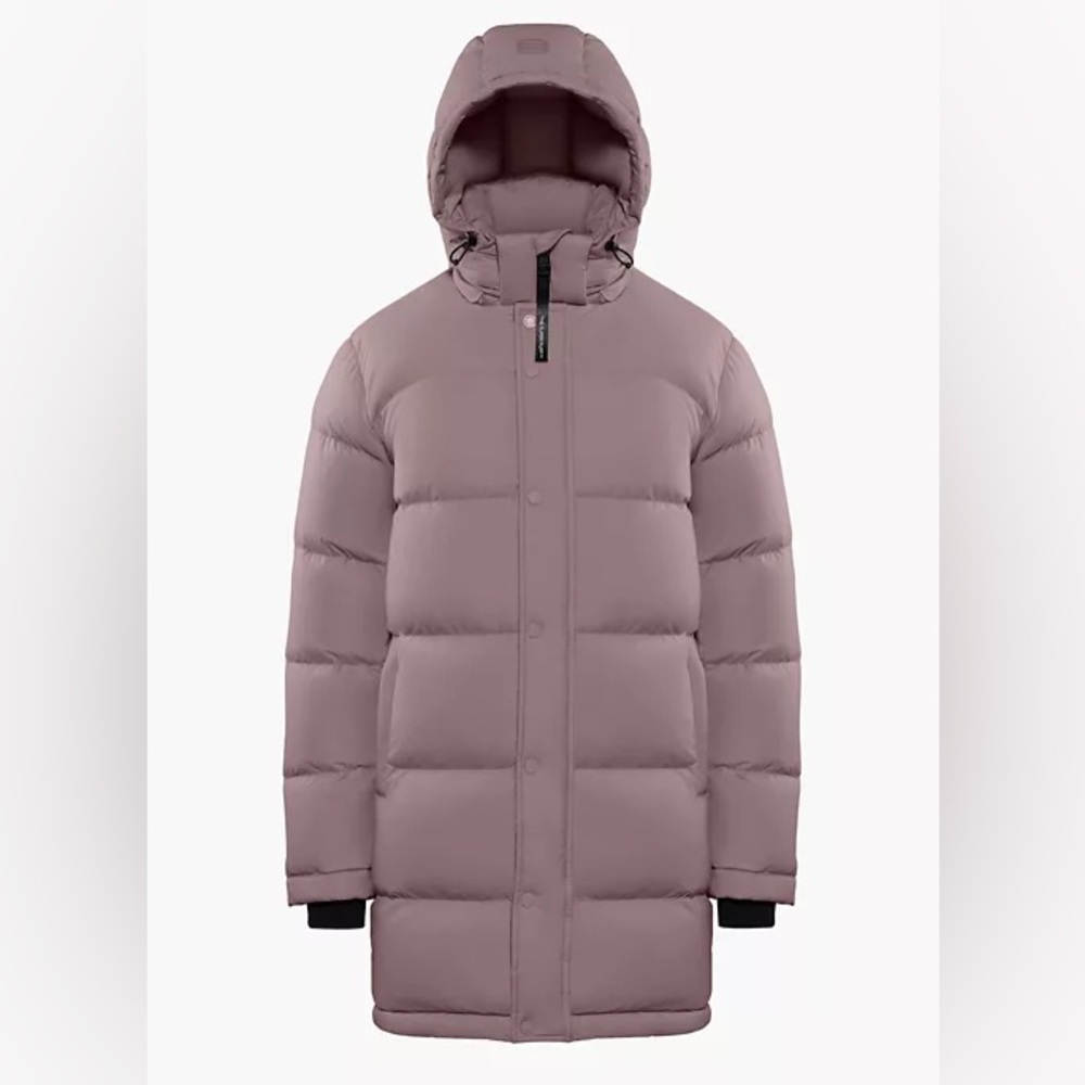Aritzia Mauve Puffer Jacket